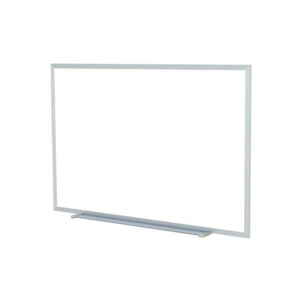 Ghent 48" x 144"H Whiteboard - Aluminum Frame - Includes Marker/Eraser